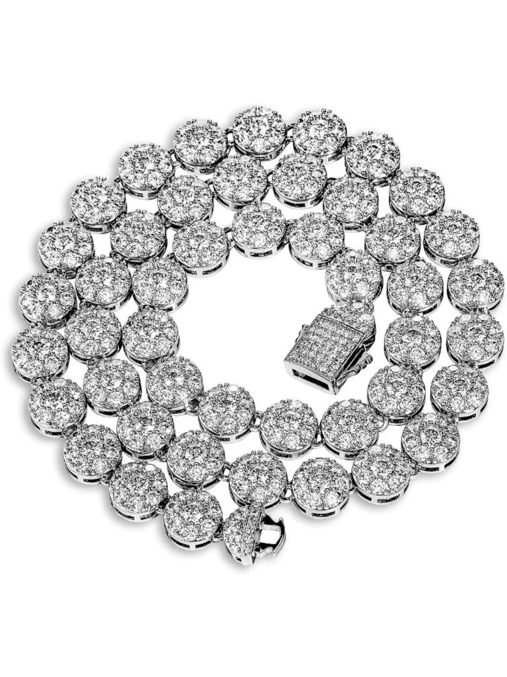 Stylish 10mm CZ Tennis Chain Necklace for Men | Bling Jewelry Accessory